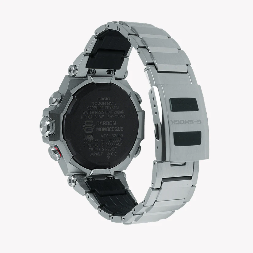 Casio G-Shock Mtg-B2000d-1adr - Adventure-Ready Men's Timepiece In Stainless Steel by i-watch