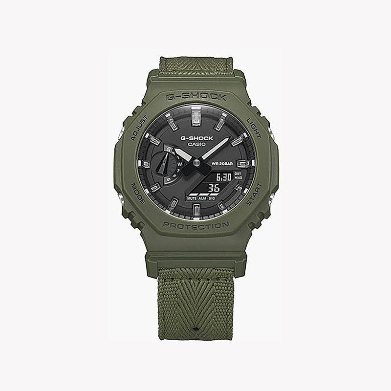 Casio G-Shock Gae-2100gc-7adr - Adventure Awaits Men's Watch With White Resin Band & Digital Dial by i-watch