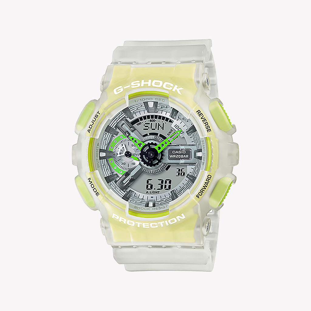 CASIO G-SHOCK GA-110LS-7ADR - ADVENTURE AWAITS WITH STYLISH WHITE RESIN TIMEPIECE