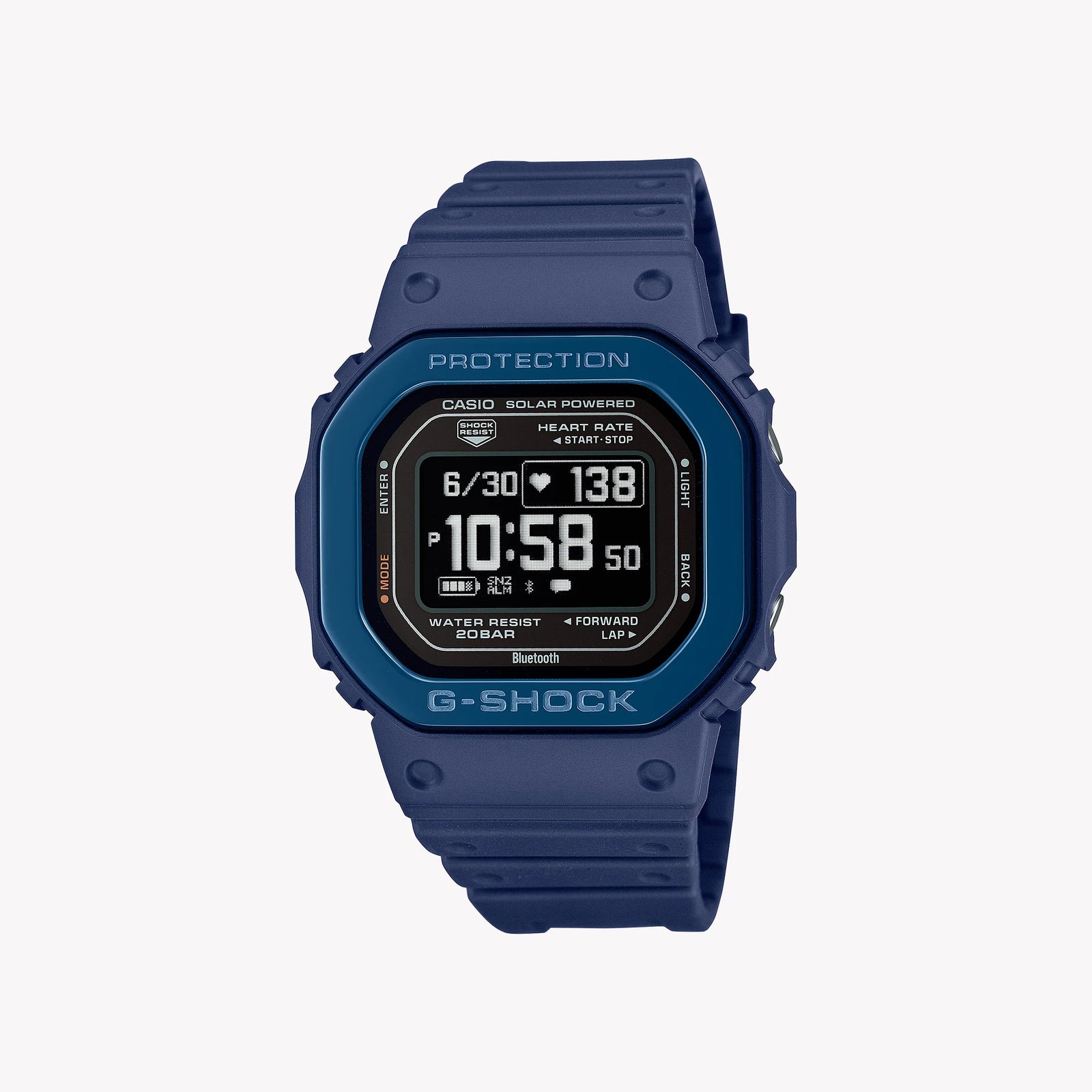 Casio Men's Blue Resin & Stainless Steel Watch | Dw-H5600mb-2er by i-watch