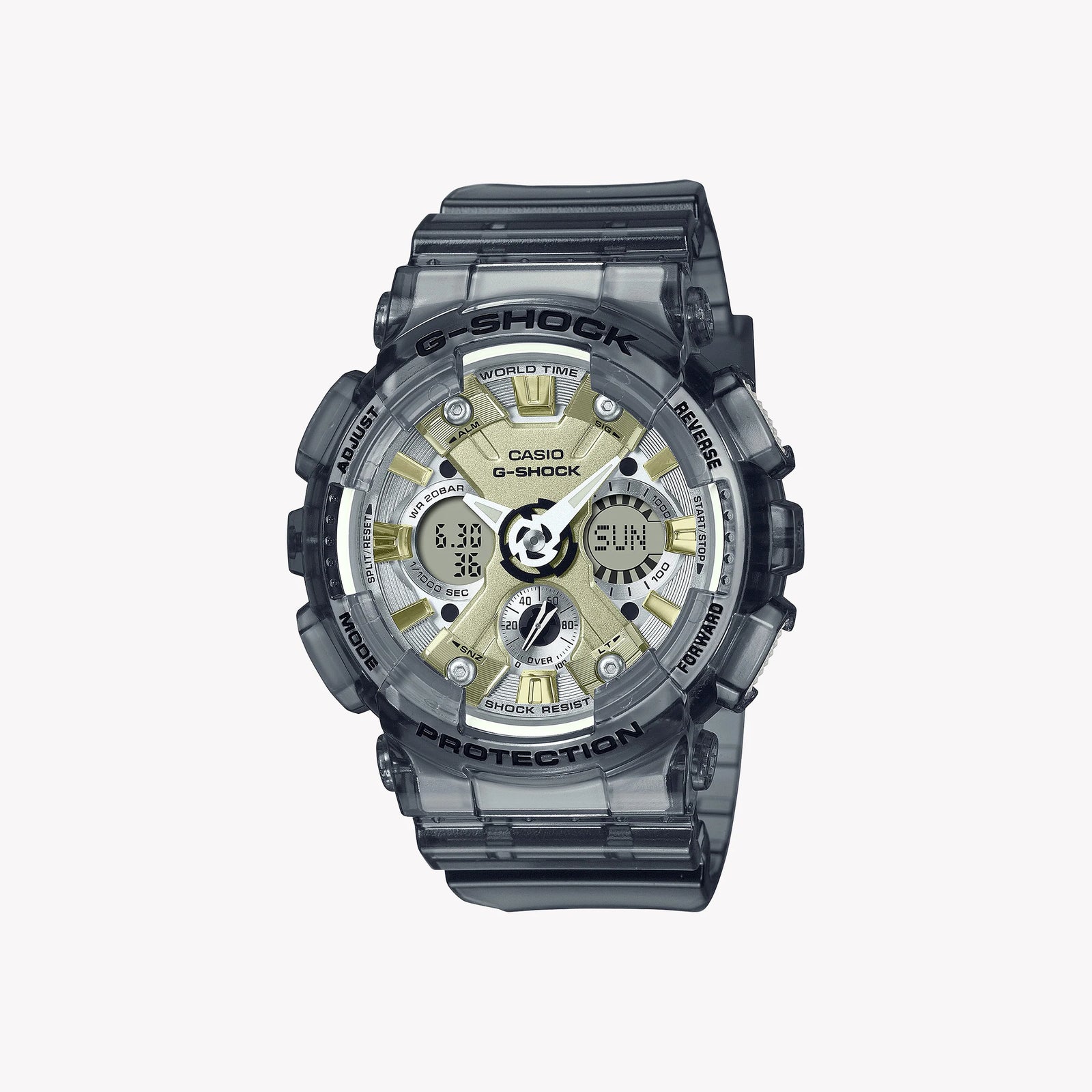 Casio G-Shock Men's Camo Resin, Yellow Dial | Gma-S120gs-8aer by i-watch