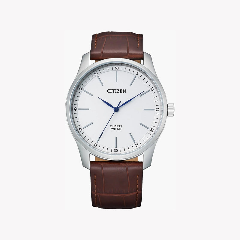 Citizen Bh5000-08a - Elegant Metal & Leather Men's Timepiece With Quiet Precision by i-watch