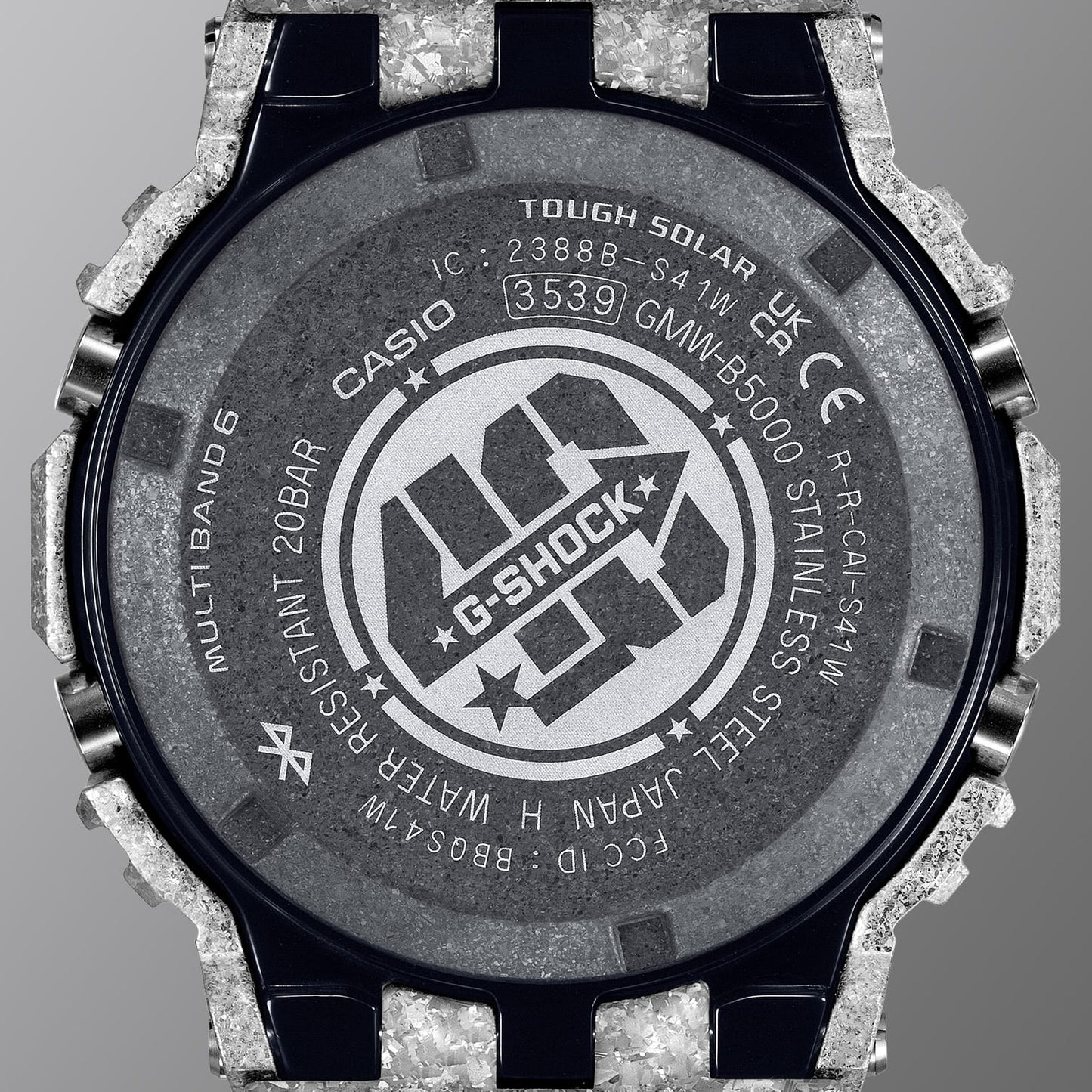 CASIO G-SHOCK GMW-B5000PS-1 MASTER OF G THE ORIGIN FULL METAL - RECRYSTALLIZED SERIE 40th Anniversary Men's Watch