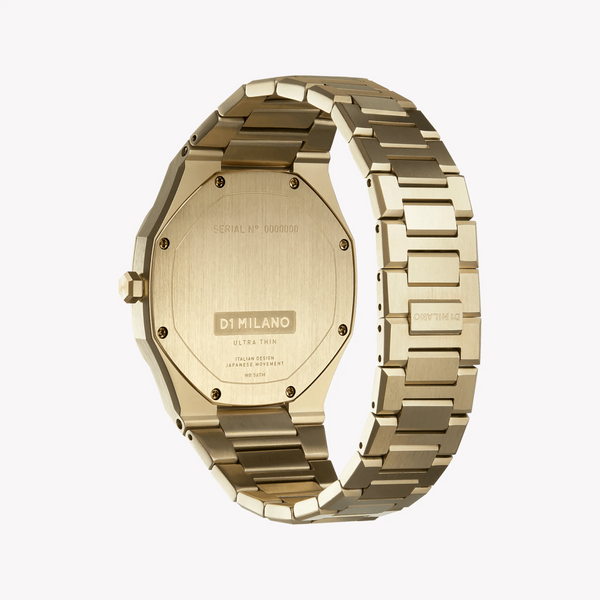 D1 MILANO Men's Gold Watch, Green Dial | D1-UTBJ30 by i-watch