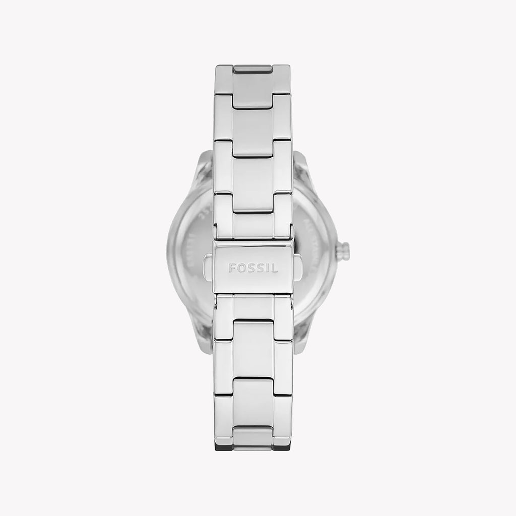 FOSSIL ES5130 ELEGANT SILVERTIME - MODERN WOMEN'S WATCH WITH CHIC WHITE DIAL & STAINLESS STEEL BAND-i-Watch-3