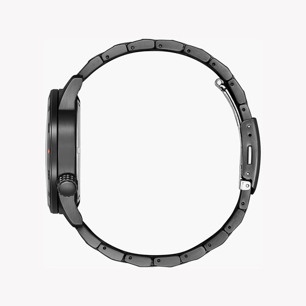 CITIZEN BM7555-83E BOLD PERFORMANCE - MEN'S BLACK STAINLESS STEEL WATCH WITH POWERFUL STYLE-i-Watch-3