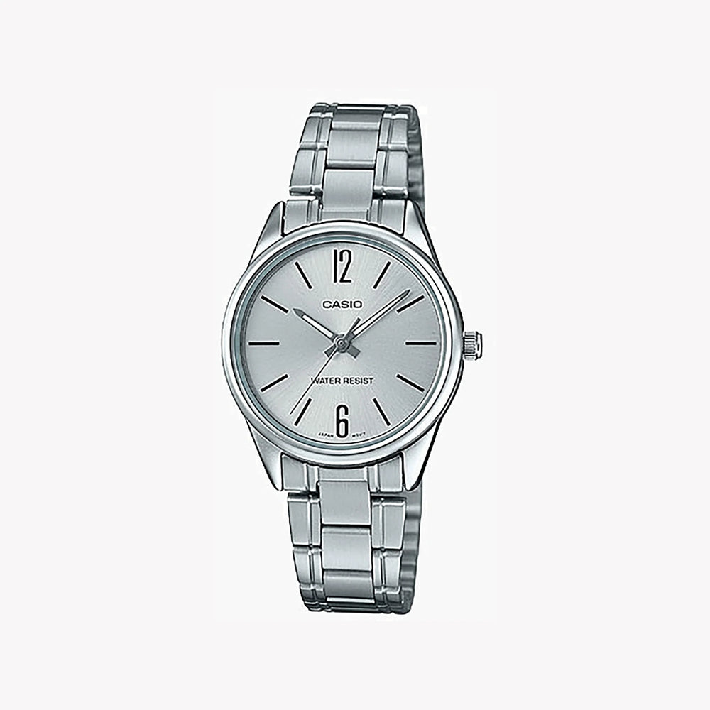 CASIO Women's Watch with Silver Stainless Steel Case and Silver Stainless Steel Band-i-Watch-3
