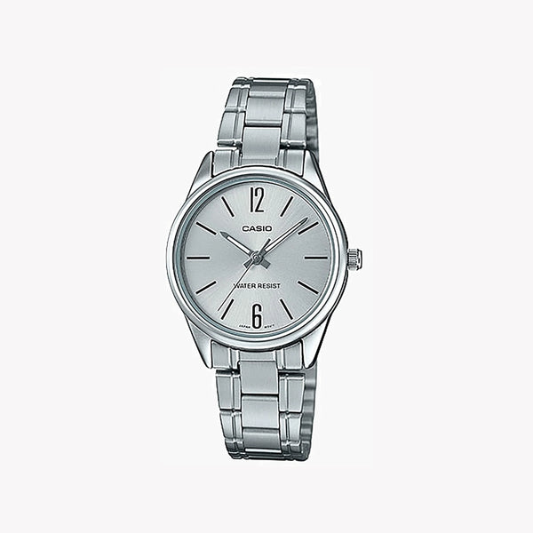 CASIO Women's Watch with Silver Stainless Steel Case and Silver Stainless Steel Band-i-Watch-3