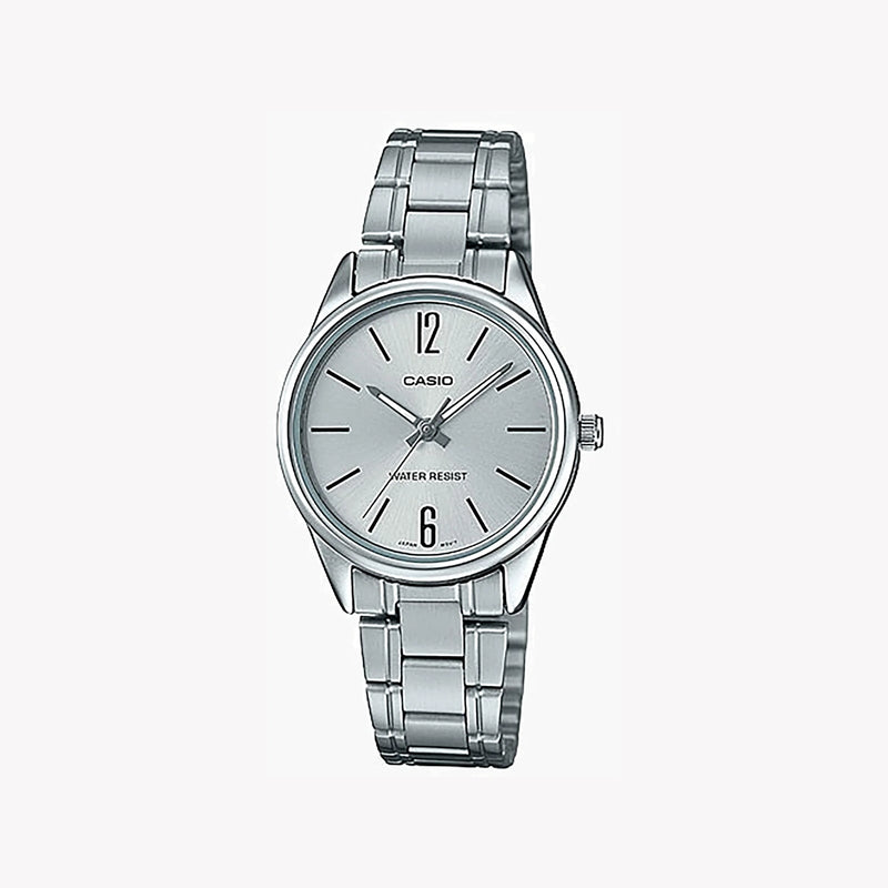 CASIO Women's Watch with Silver Stainless Steel Case and Silver Stainless Steel Band-i-Watch-3