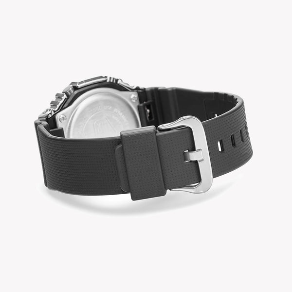 G-Shock Men's Silver & Black Resin Watch, Gray Dial | Gm-2100-1aer