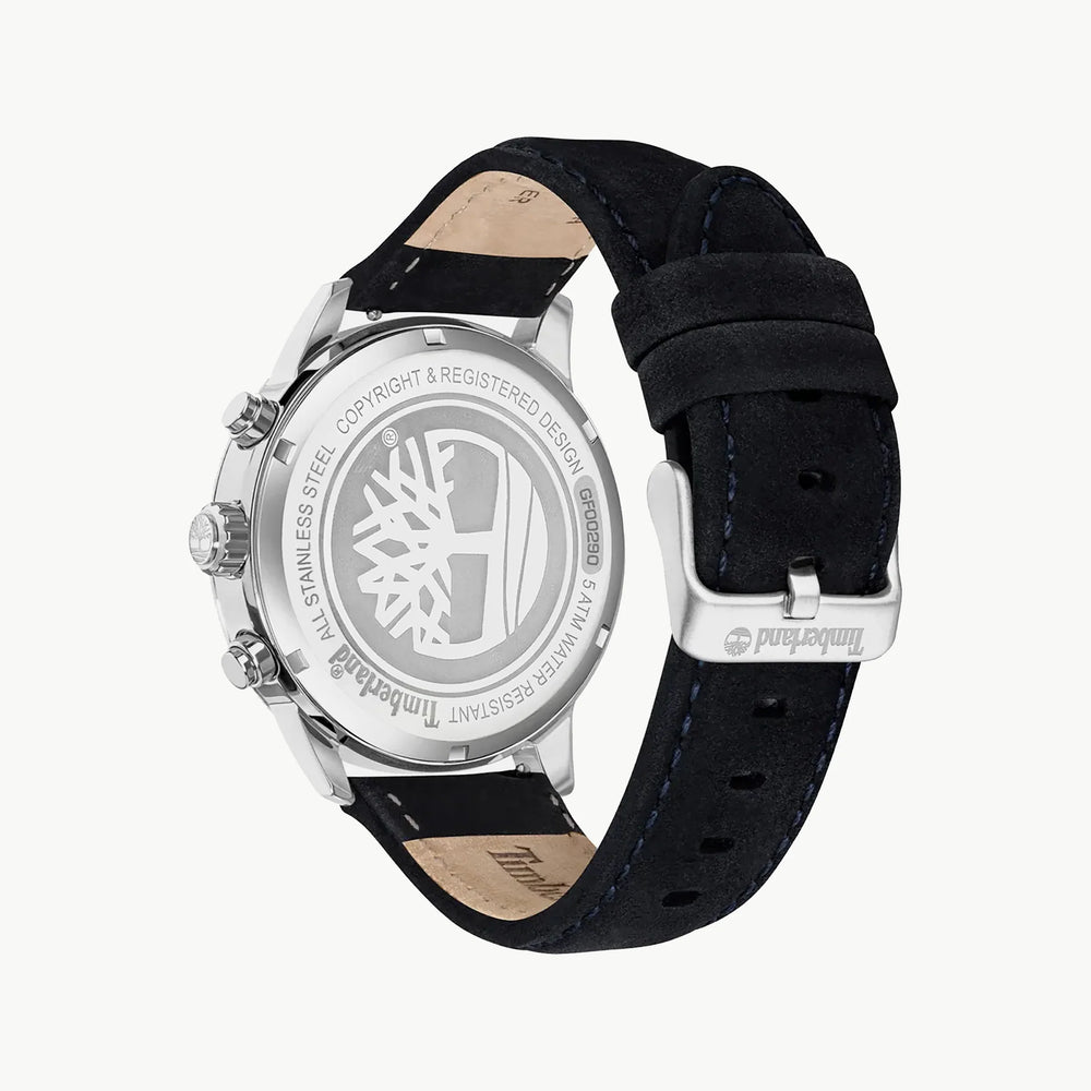 Timberland Men's Silver Watch, Blue Dial | Tdwgf0029003 by i-watch