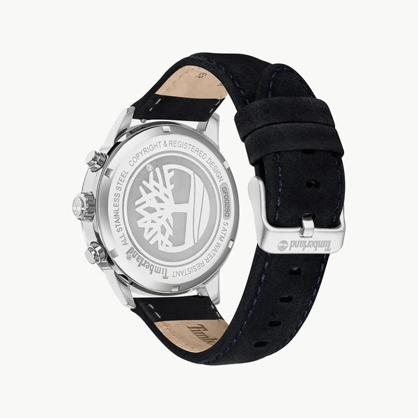 Timberland Men's Silver Watch, Blue Dial | Tdwgf0029003 by i-watch