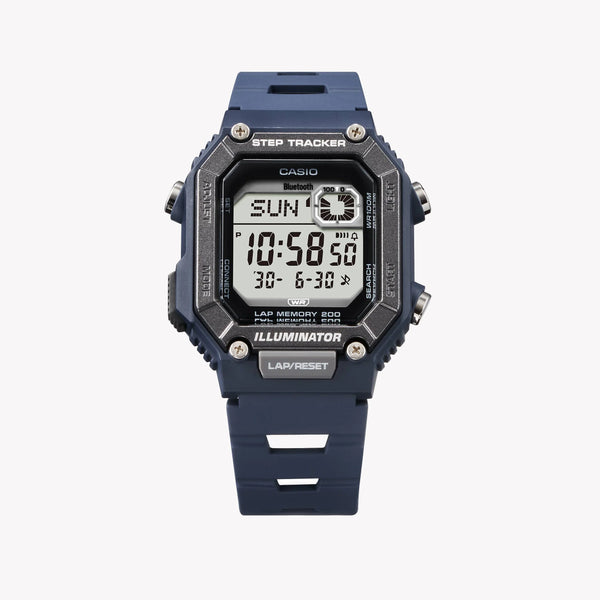 Casio Men's Blue Resin Watch, Sporty Design | Ws-B1000-2avdf by i-watch