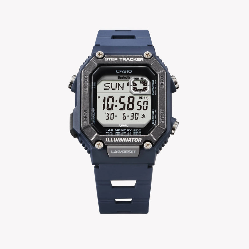 Casio Men's Blue Resin Watch, Sporty Design | Ws-B1000-2avdf by i-watch