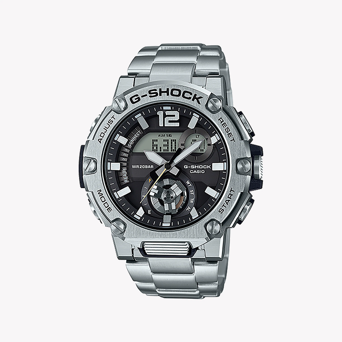 Casio G-Shock Gst-B300sd-1adr - Rugged Elegance Men's Timepiece With Sleek Stainless Steel Design by i-watch