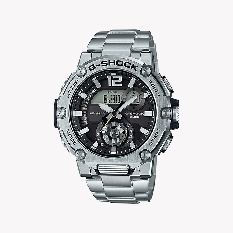 Casio G-Shock Gst-B300sd-1adr - Rugged Elegance Men's Timepiece With Sleek Stainless Steel Design by i-watch