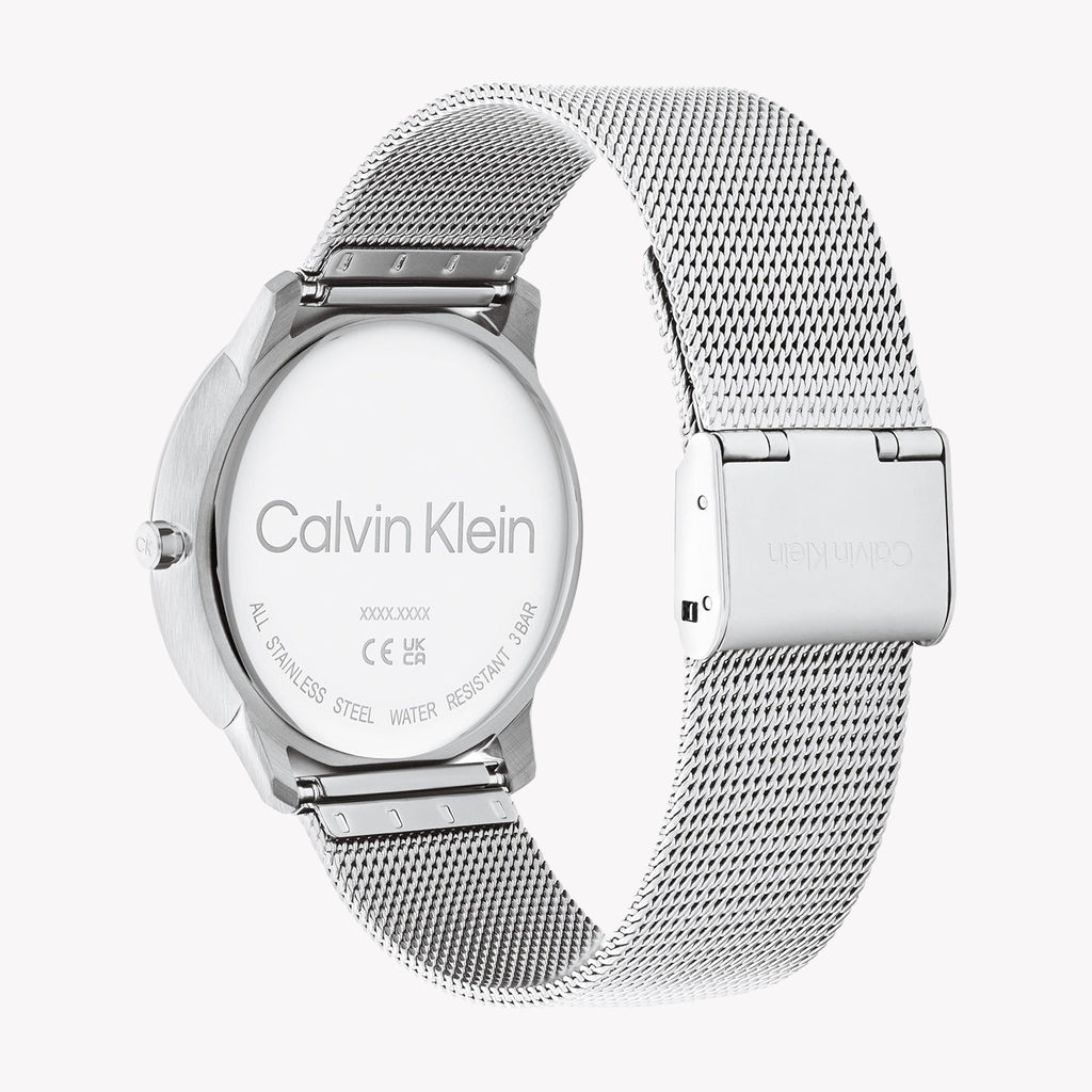 Ck Calvin Klein Unisex Silver Watch | Model 25200031