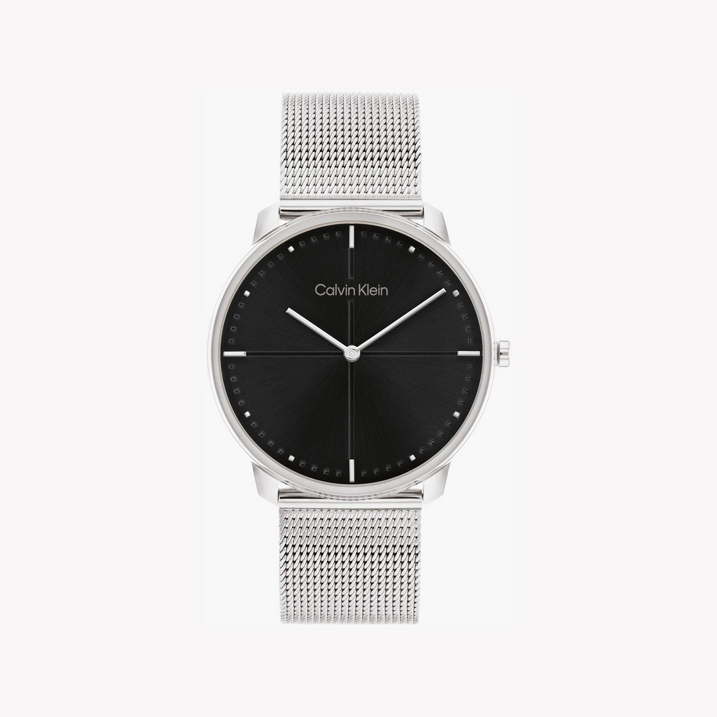 Ck Calvin Klein Unisex Silver Watch | Model 25200152