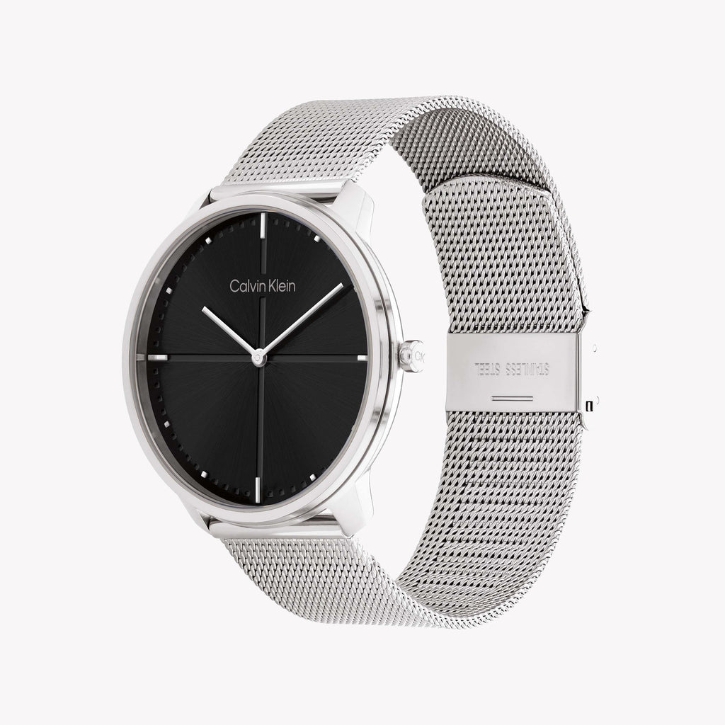 Ck Calvin Klein Unisex Silver Watch | Model 25200152