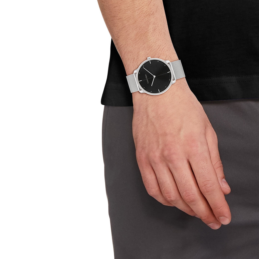 Ck Calvin Klein Unisex Silver Watch | Model 25200152