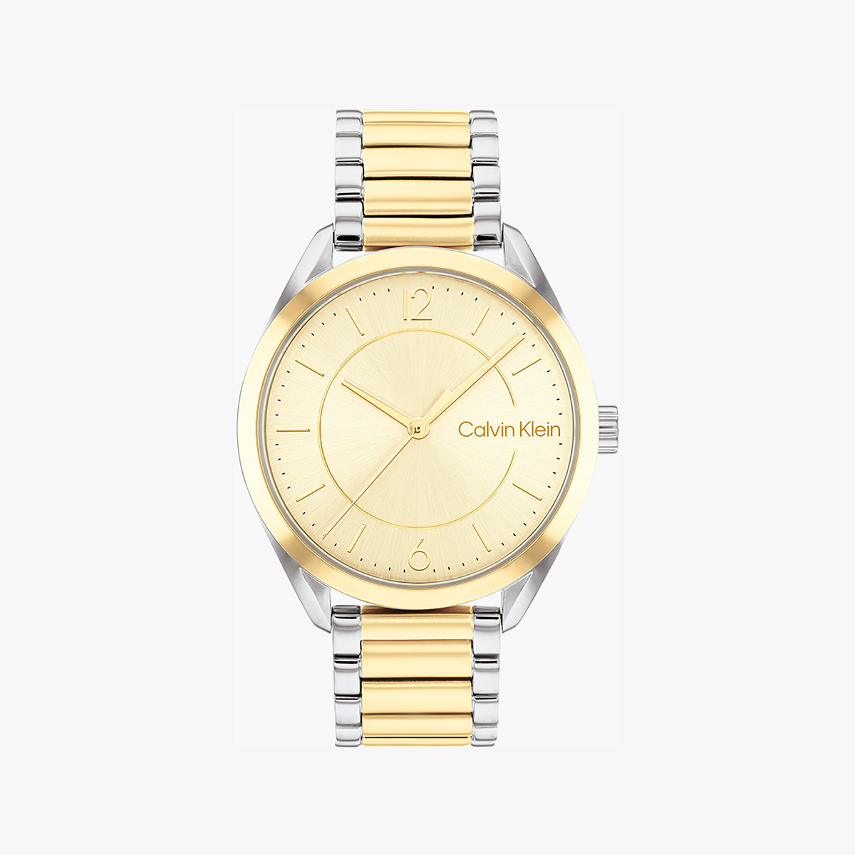 Ck Calvin Klein Women's Silver/Gold Watch | 25200192
