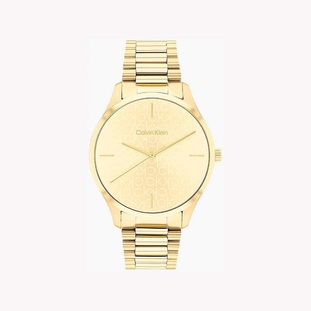 Ck Unisex Gold Stainless Steel Watch | Model 25200221 by i-watch