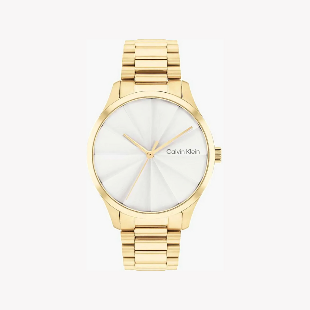 Ck Calvin Klein Women's Gold Stainless Watch | 25200232