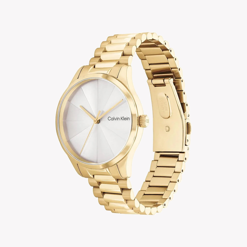 Ck Calvin Klein Women's Gold Stainless Watch | 25200232
