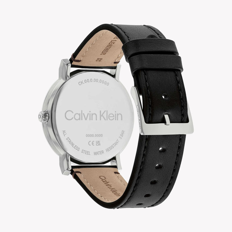 Ck Calvin Klein Men's Ss/Black Quartz Watch | 25200262 by i-watch