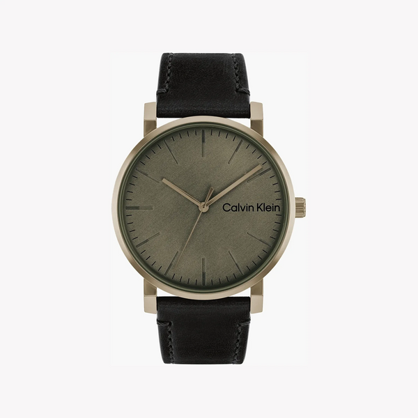 Ck Calvin Klein Men's Stainless Steel, Leather | 25200263 by i-watch