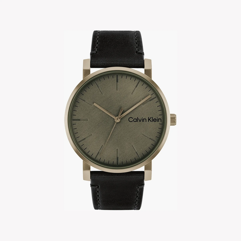 Ck Calvin Klein Men's Stainless Steel, Leather | 25200263 by i-watch