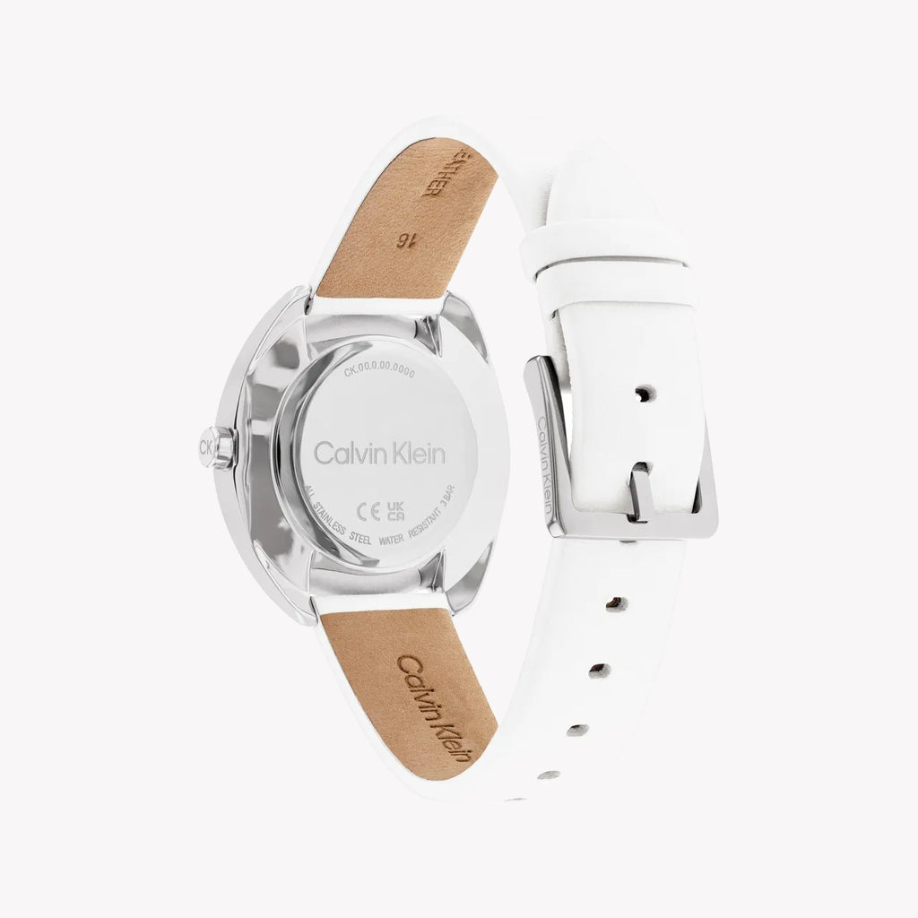 Ck Calvin Klein Women's Silver/White Watch | 25200274