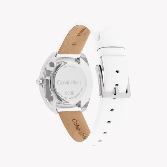 Ck Calvin Klein Women's Silver/White Watch | 25200274