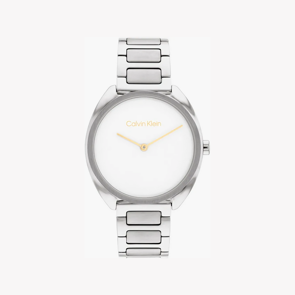 Ck Calvin Klein Women's Silver Watch | Model 25200275