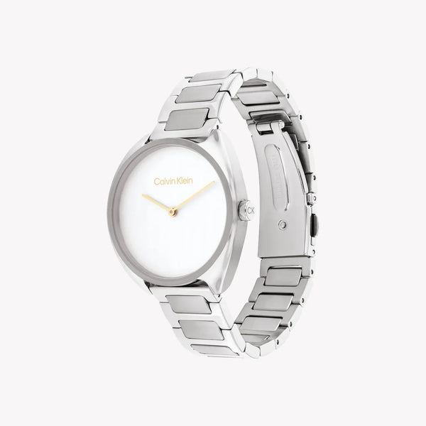 Ck Calvin Klein Women's Silver Watch | Model 25200275 by i-watch