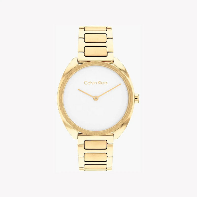 Ck Calvin Klein Women's Gold Quartz Watch | 25200276 by i-watch
