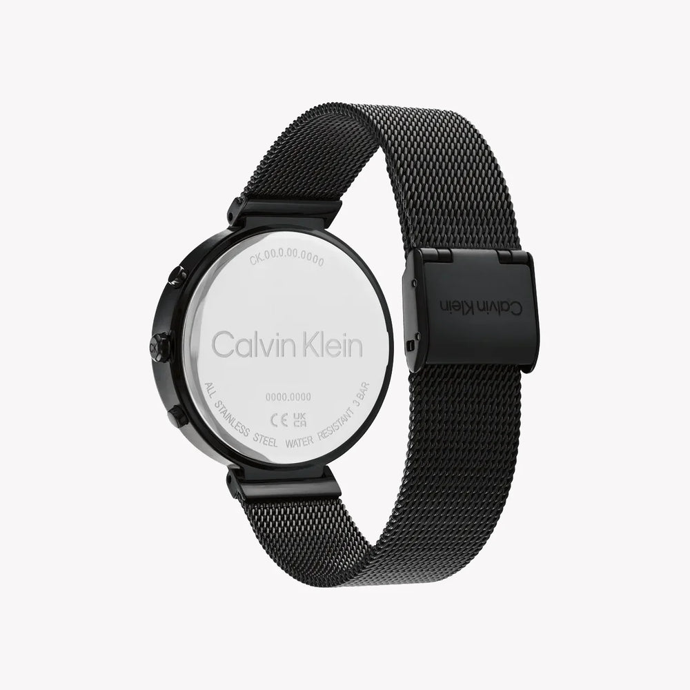 Ck Women's Black Stainless Steel Watch | Model 25200288 by i-watch