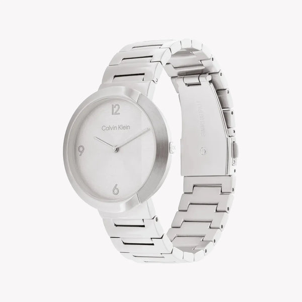 Ck Calvin Klein Women's Silver Watch | Model 25200289 by i-watch