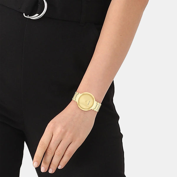 Ck Calvin Klein Women's Gold Watch, Stainless | 25200290 by i-watch