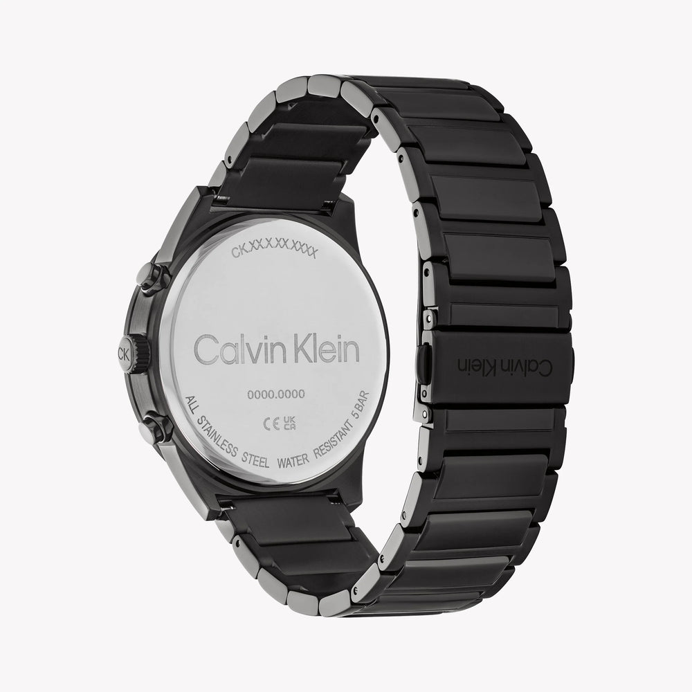 Ck Calvin Klein Men's Black Stainless Steel Watch | 25200295 by i-watch