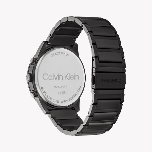 Ck Calvin Klein Men's Black Stainless Steel Watch | 25200295 by i-watch