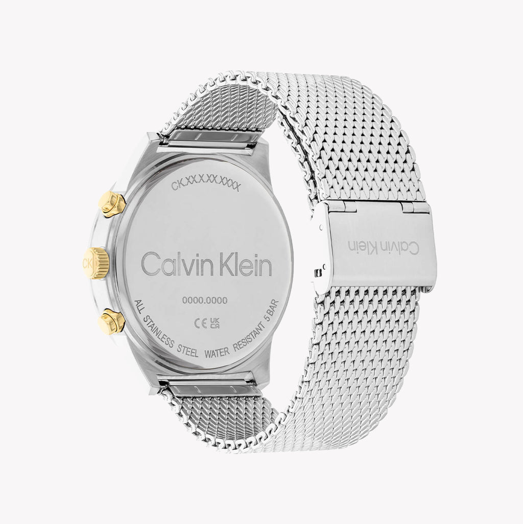 Ck Calvin Klein Men's Silver Stainless Steel Watch | 25200296