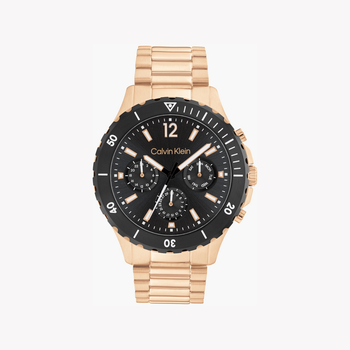 Ck Calvin Klein Men's Rose Gold Quartz Watch | 25200315