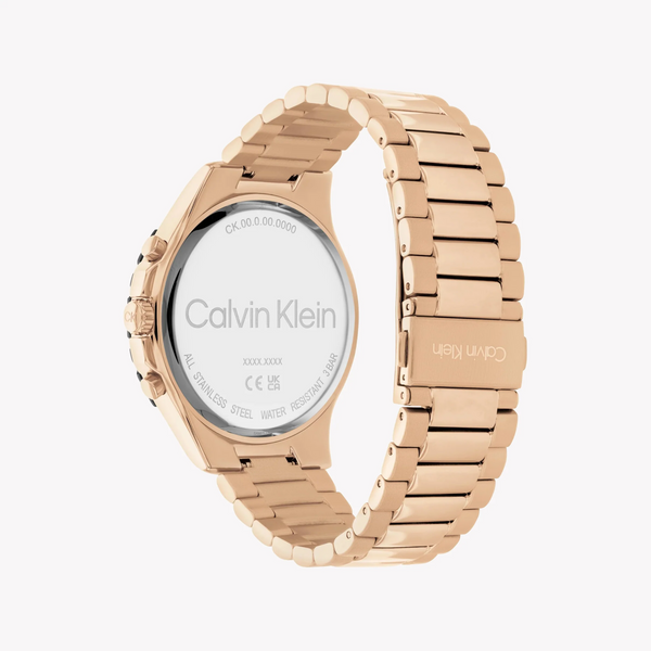 Ck Calvin Klein Men's Rose Gold Quartz Watch | 25200315 by i-watch