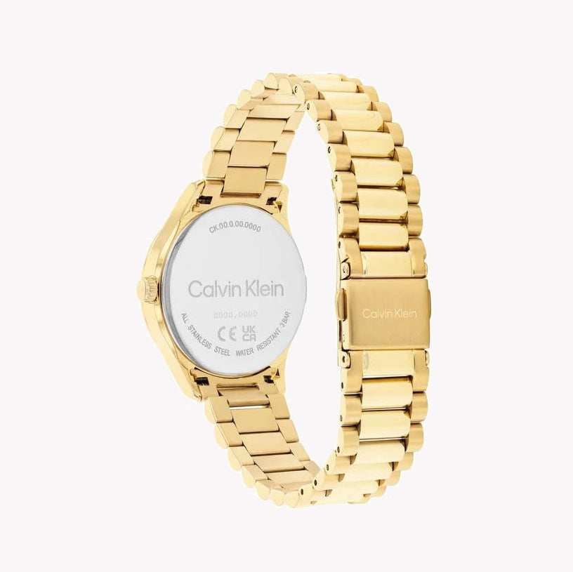 Ck Calvin Klein Women's Gold Watch | Model 25200346