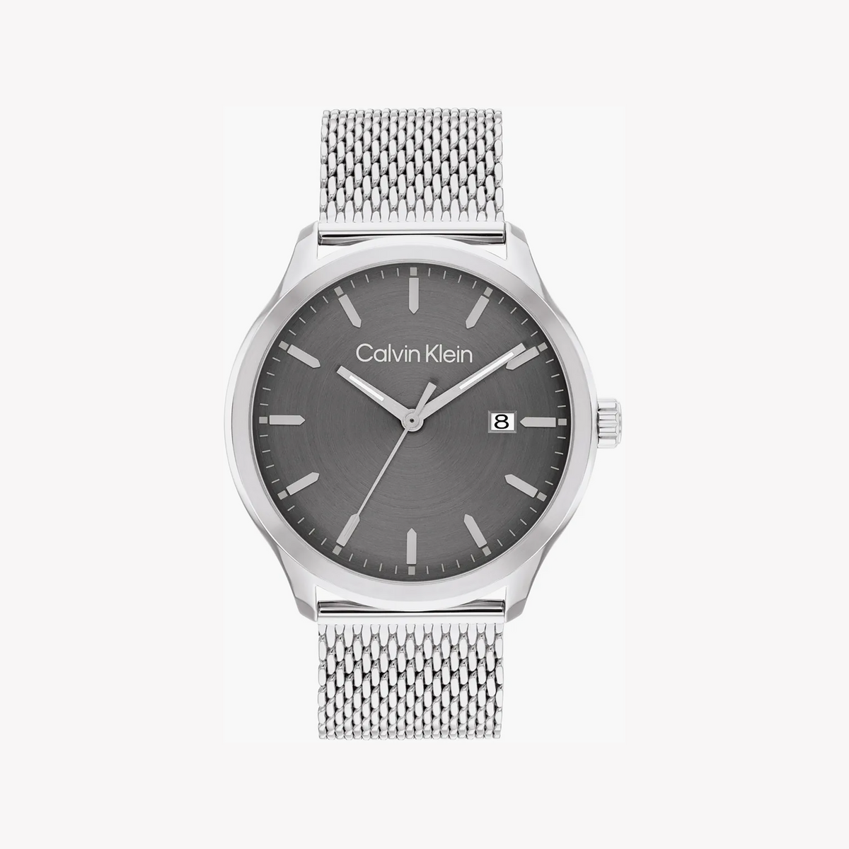 Ck Calvin Klein Men's Silver Watch | 25200352