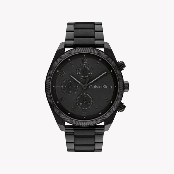 Ck Calvin Klein Men's Black Steel Watch | 25200359 by i-watch