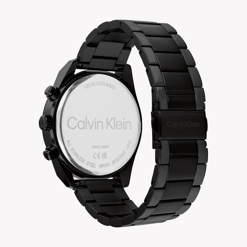 Ck Calvin Klein Men's Black Steel Watch | 25200359 by i-watch