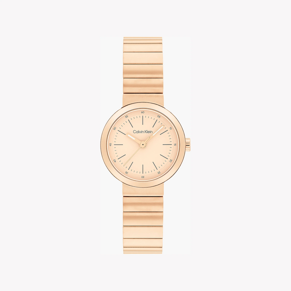 Ck Women's Rose Gold Quartz Watch | Model 25200411 by i-watch