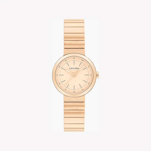 Ck Women's Rose Gold Quartz Watch | Model 25200411 by i-watch